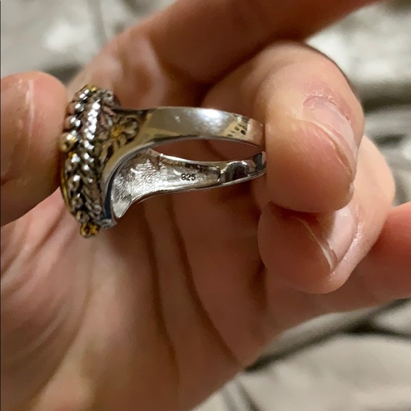 Garnet ring - Picture 3 of 3